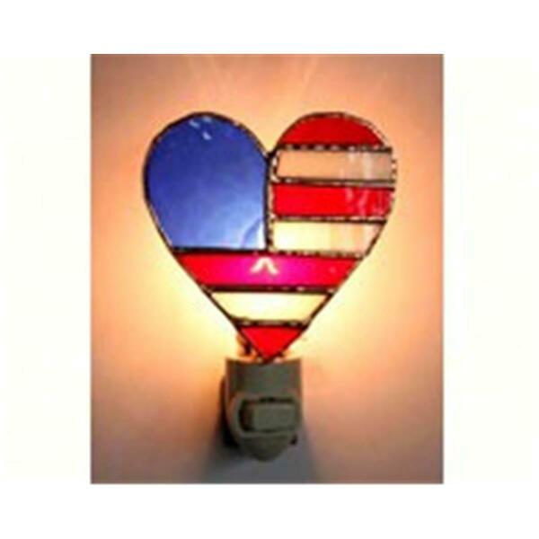 Gift Essentials Patriotic Heart Nightlight GE258